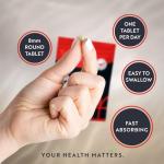 High Strength Iron Tablets with Vitamin C & B12