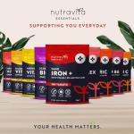 High Strength Iron Tablets with Vitamin C & B12