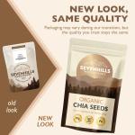 Organic Chia Seeds 1kg - Omega 3 & Protein
