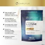 L-Lysine 2000mg Vegan Amino Acid Supplement