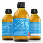 Nordic Supplements Omega 3 Fish Oil, Lemon Flavor