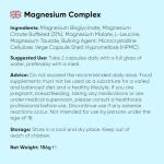 Magnesium Glycinate 4-in-1 Complex - 180 Capsules
