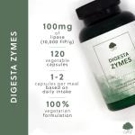 Digestive Enzyme Supplement with Ginger & Bromelain