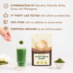 Organic Super Greens Blend 200g - 40 Servings