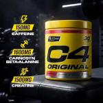 C4 Original Beta Alanine Pre Workout Powder, ICY Blue Razz