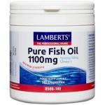 Lamberts Pure Fish Oil 1100mg, 180 Capsules