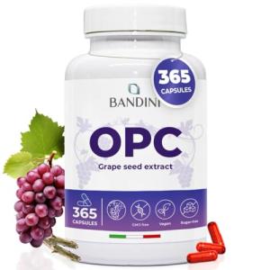 Bandini® Grape Seed Extract 365 Capsules, High Strength