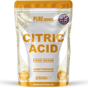 Pure Source Nutrition Citric Acid Bath Bombs 250g