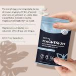 High Strength 500mg Magnesium Tablets - 120 Vegan