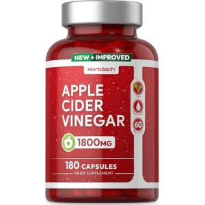 High Strength Apple Cider Vinegar Capsules 1800mg