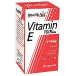 HealthAid Vitamin E 1000 IU - 60 Capsules