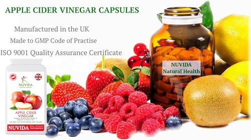 Nuvida High Strength Apple Cider Vinegar Capsules