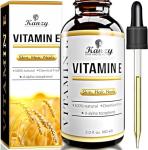 Natural Vitamin E Oil Drops for Skin and Hair