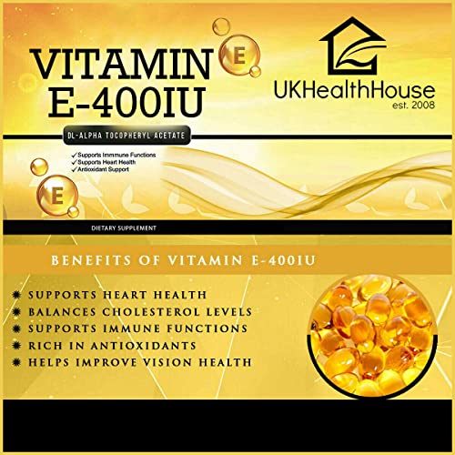 Vitamin E 400iu Capsules - 360 Count
