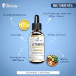 Natural Vitamin E Oil Drops for Skin and Hair