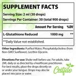 Liposomal Glutathione 1000 mg Liquid Antioxidant