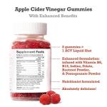 Apple Cider Vinegar Gummies with Vitamin B12 & Folic Acid