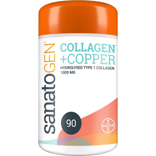 Sanatogen Collagen and Copper Supplements - 90 Tablets