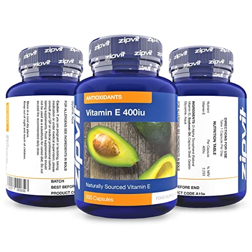 Vitamin E 400iu Antioxidant Supplement - 200 Softgels
