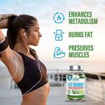 Fat Burner Pills with Green Tea Extract - 60 Veg Capsules