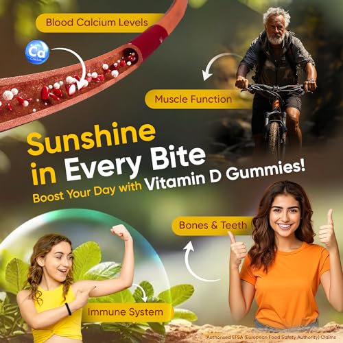 Vitamin D3 4000 IU - 120 Sugar-Free Gummies