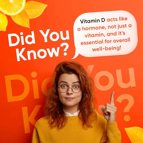 Vitamin D3 4000 IU - 120 Sugar-Free Gummies