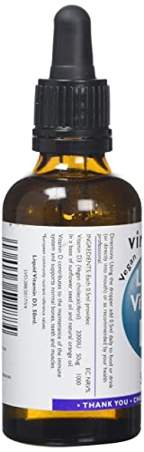 Viridian 2000 IU Vitamin D Liquid Supplement
