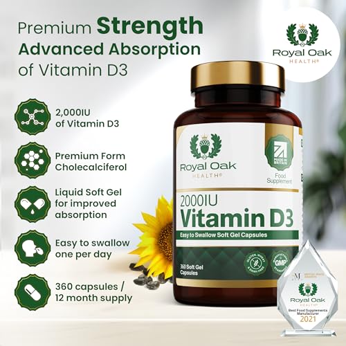 Royal Oak Health High Strength Vitamin D3 Softgels