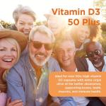 Healthspan Vitamin D3 50+ - 180 Capsules