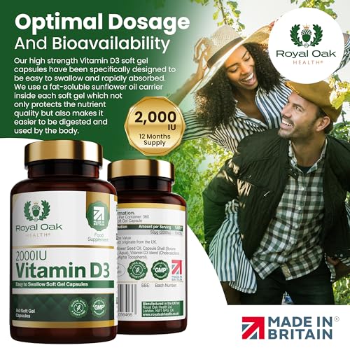 Royal Oak Health High Strength Vitamin D3 Softgels