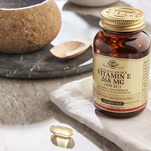 Solgar Vitamin E 400 IU Softgels, 250 Pack