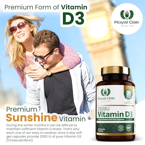 Royal Oak Health High Strength Vitamin D3 Softgels