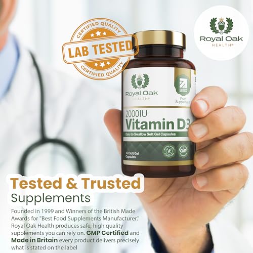 Royal Oak Health High Strength Vitamin D3 Softgels