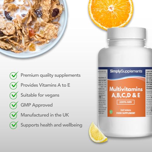 Vegan Multivitamin with Vitamin C - 360 Tablets