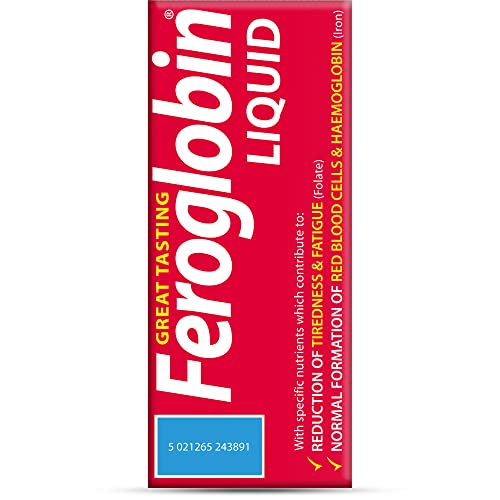 Feroglobin Gentle Iron Liquid for Energy Boost, 500 ml