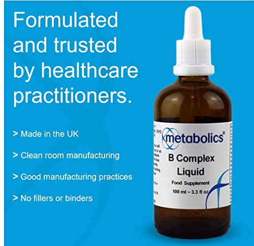 Vitamin B Complex Liquid Drops with Biotin and More