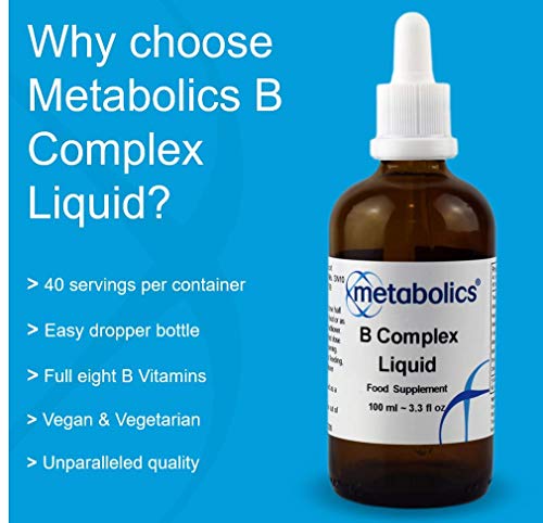 Vitamin B Complex Liquid Drops with Biotin and More