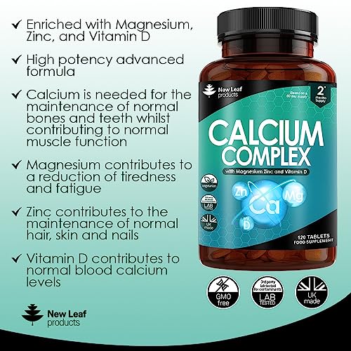 Calcium, Magnesium, Zinc & Vitamin D Tablets