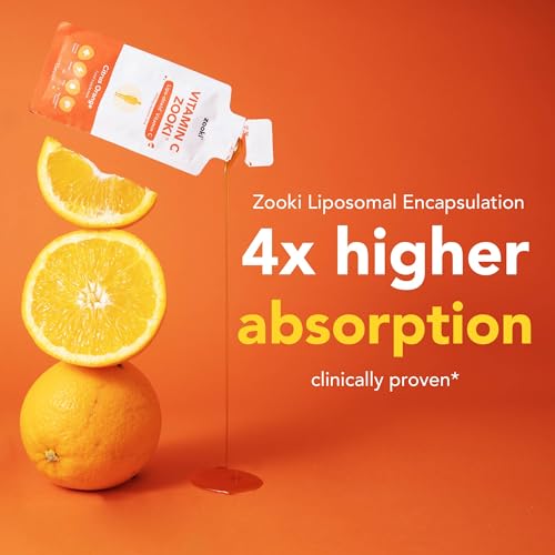 Zooki Liposomal Vitamin C Liquid Sachets - 30 Servings