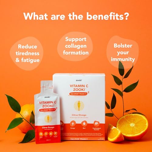 Zooki Liposomal Vitamin C Liquid Sachets - 30 Servings