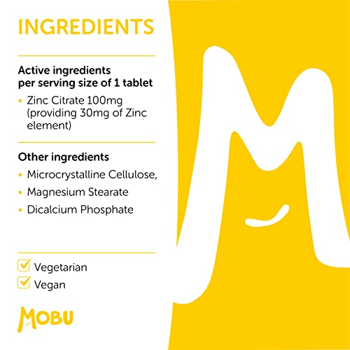 Zinc 100mg Tablets for Immune and Skin Health
