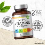 Vegan Multivitamin Tablets for Men and Women