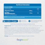 Magnesium Citrate Capsules - 240 Vegan Formula