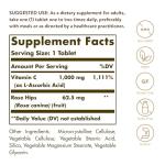 Solgar Vitamin C 1000 mg with Rose Hips