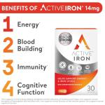 Active Iron Capsules for Energy & Fatigue Relief