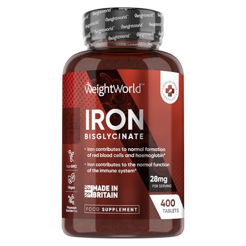 High Strength Vegan Iron Tablets for Energy