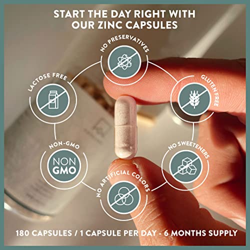 Triple Zinc 25mg with Vitamin C - 180 Tablets