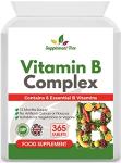 Vitamin B Complex with Biotin and Folic Acid