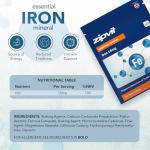 High Strength Iron Tablets 14mg, 180 Vegan