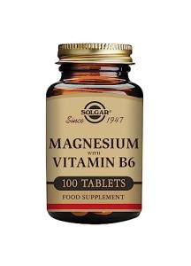 Solgar Magnesium & Vitamin B6 - 100 Tablets